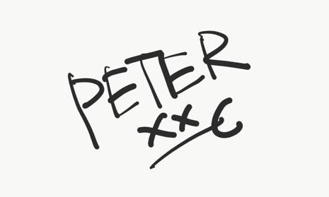 PETER x C handwritten signature